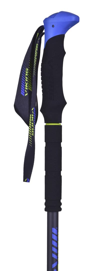 VIKING CARBO LITE VANDRINGSSTAVER SVART/LIME