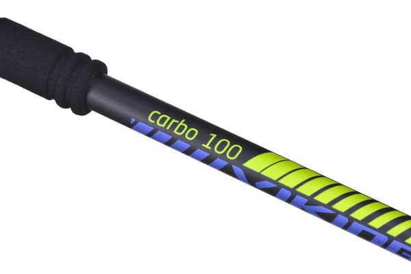 VIKING CARBO LITE VANDRINGSSTAVER SVART/LIME