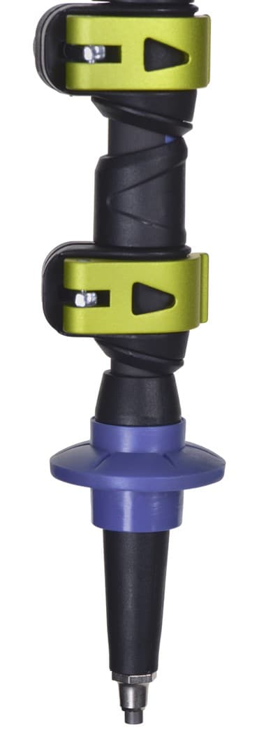 VIKING CARBO LITE VANDRINGSSTAVER SVART/LIME