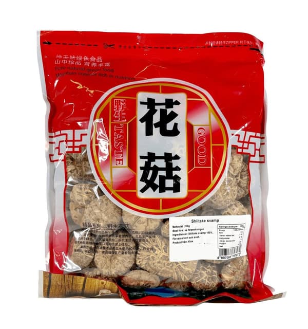 Svamp Shitake 300g Hua Gu TFC Kina