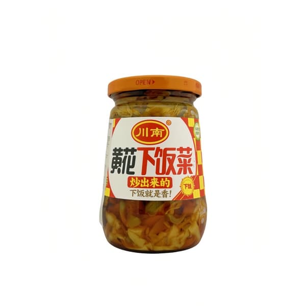 Fermented Daglilja och Grönsaker 335g Chuannan Kina
