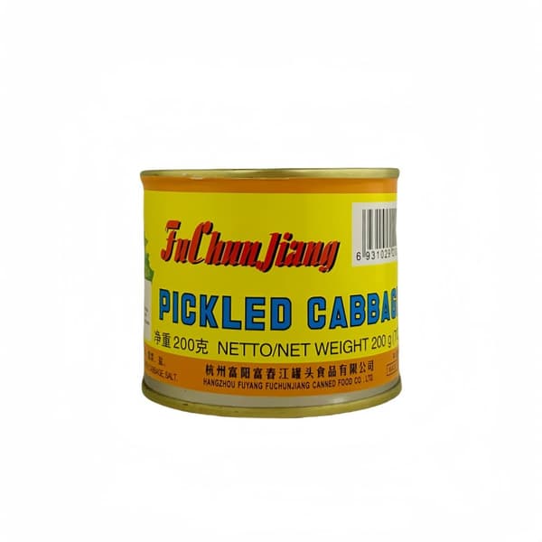 Potherb Senap 200g XC Fu Chun Jiang Kina