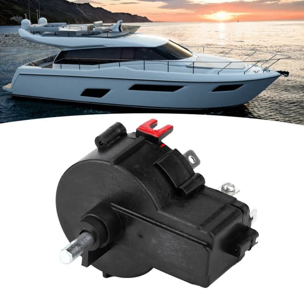 12V Elektrisk Propeller Motor Switch, Kompatibel med 68lb og 86lb Motorer, Brugervenlig Installation, Holdbar Plastkonstruktion
