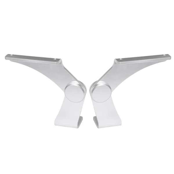 Aluminium Pivot Armstøtte, Holdbar Konstruktion, Flip-Up Design, Behagelig Håndstøtte
