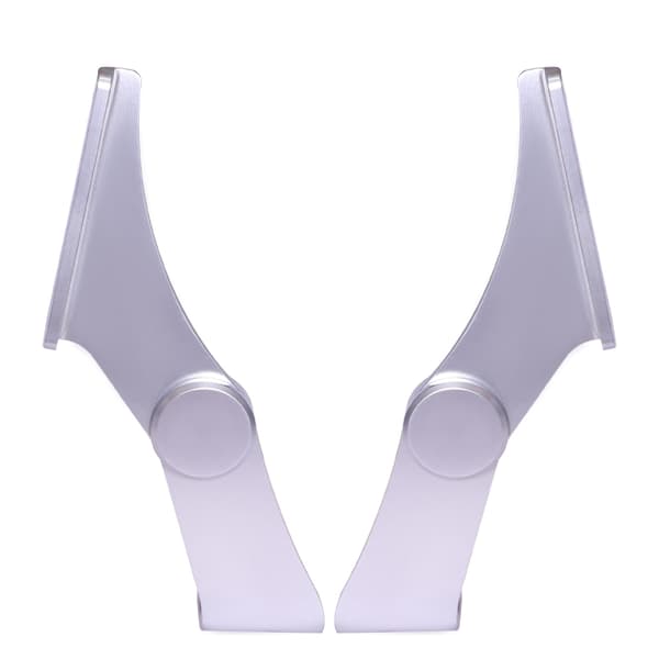 Aluminium Pivot Armstøtte, Holdbar Konstruktion, Flip-Up Design, Behagelig Håndstøtte