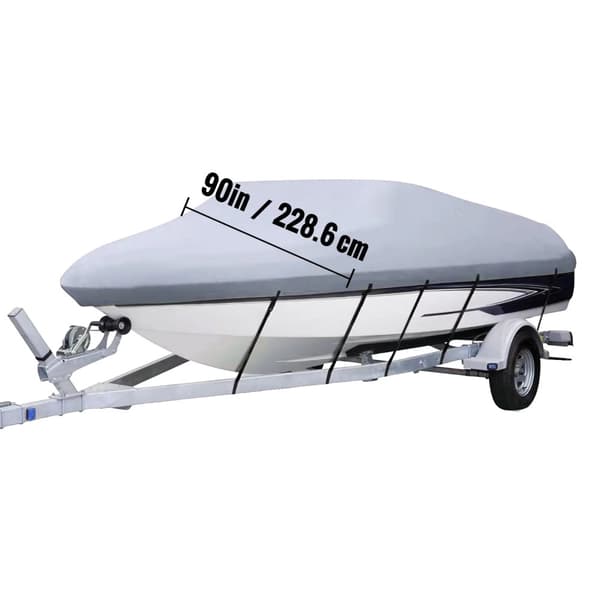 VEVOR Bådcover, Heavy Duty 200D Stof, Passer til 14-16 ft Både,210DOxfordStof