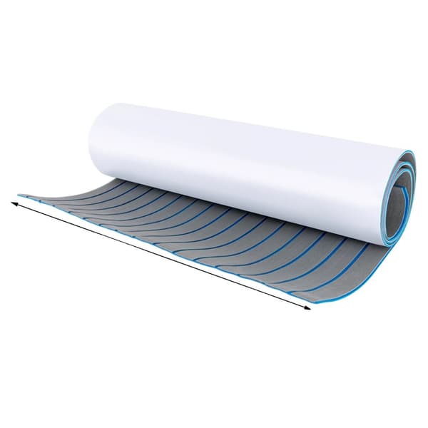 EVA Skum Båd Dæk Mat, Skridsikker Overflade, Vandtæt Materiale,240x90cm