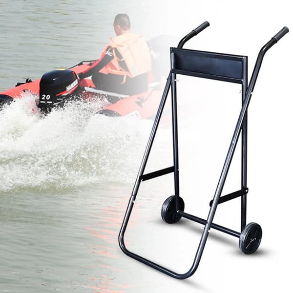 Heavy Duty Påhængsmotor Stativ, Maksimal Belastning Kapacitet 50kg, Sammenklappeligt Design, Nem Montering