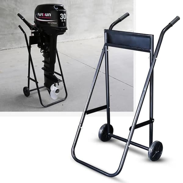 Heavy Duty Påhængsmotor Stativ, Maksimal Belastning Kapacitet 50kg, Sammenklappeligt Design, Nem Montering