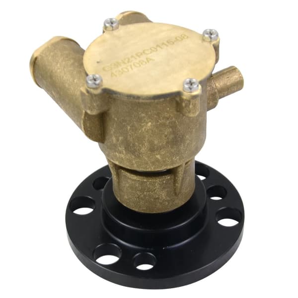 Råvandsmorskepumpe, passer til Volvo Penta/OMC V8-motorer, holdbart bronzemateriale, særlige funktioner til forbedret køling.