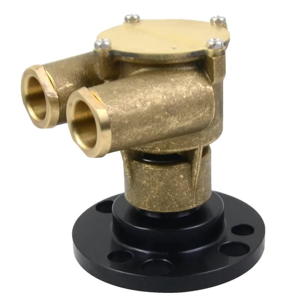 Råvandsmorskepumpe, passer til Volvo Penta/OMC V8-motorer, holdbart bronzemateriale, særlige funktioner til forbedret køling.