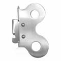 Pikkukuva 2 / 4: Tölkinavaaja Teräs Hopeinen 7,3 x 4,6 cm 1,5 mm (12 osaa)