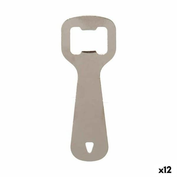Kapsylöppnare Kinvara 04325-1 Silvrig Rostfritt stål 11 x 4 x 0,5 cm (12 antal)