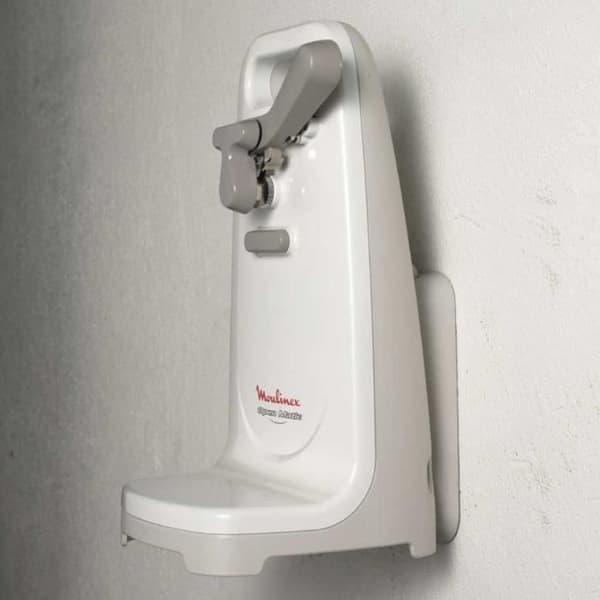 MOULINEX OpenMatic Electric konservöppnare, Effekt 50 W, Väggfäste ingår DJJ152