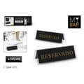 Miniatyrbild 2 av 3: Identifikationsbricka My Bar RESERVADO / RESERVED 12 x 4 cm 2 mm 24 antal