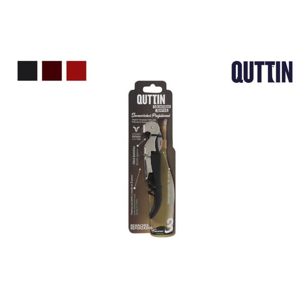 Korkkiruuvi Quttin 12,5 x 3 cm (24 osaa)