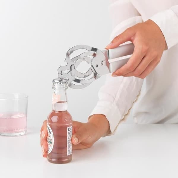 Locköppnare - BRABANTIA - Tasty Plus - Rostfritt stål - 10 till 100 mm - Modern design