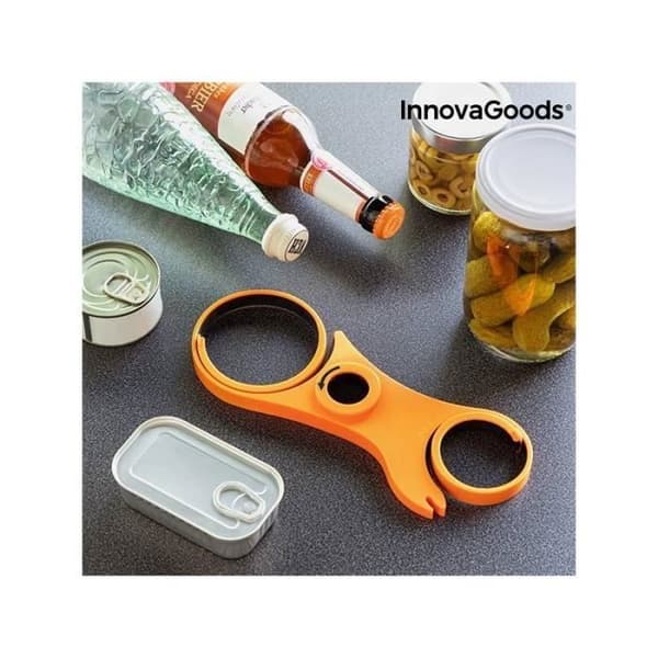 InnovaGoods 5-i-1 multifunktionsburköppnare