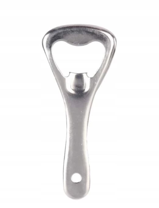 Metal flaskeåbner traditionel 9 cm