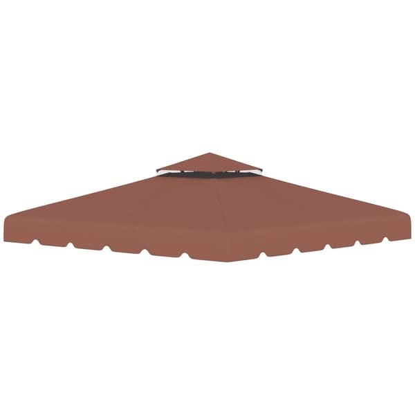 Gazebo Tagudskiftning, Oxford Materiale, Skygge Sejl & Indhegning Nets,Chokolade