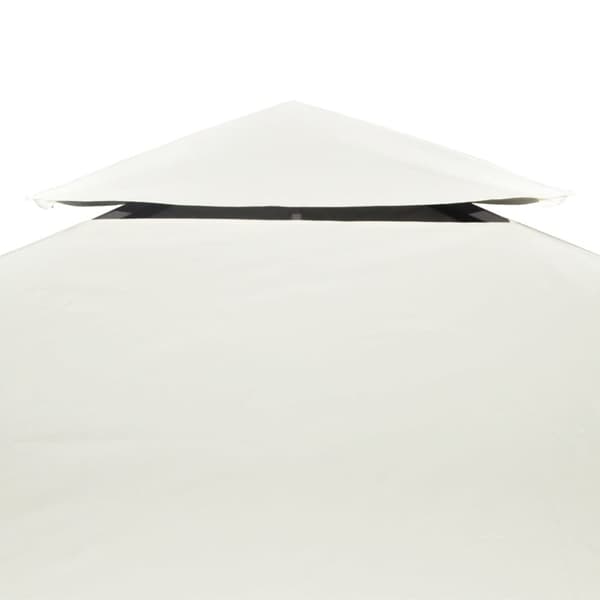 Paviljongtak 310 g/m² 3 x 4 m gräddvit
