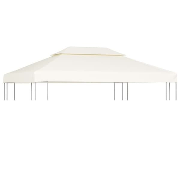 pavillontag 3x4 m 310 g/m² cremehvid