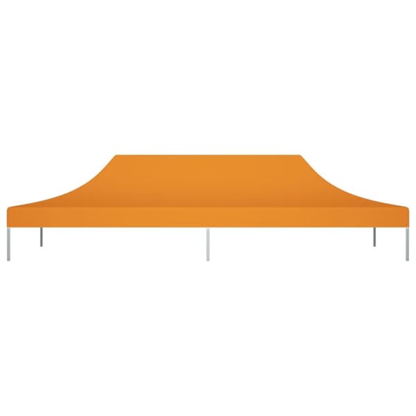 Juhlateltan katto 6x3 m oranssi 270 g/m²