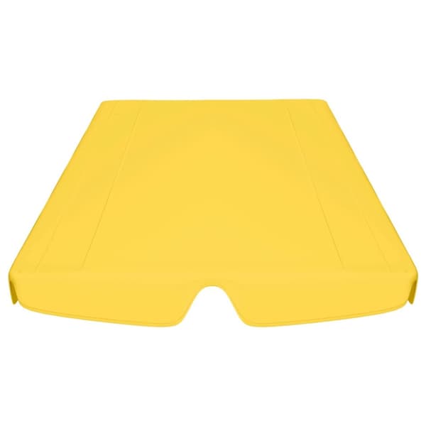 baldakin til havegynge 150/130x105/70 cm gul