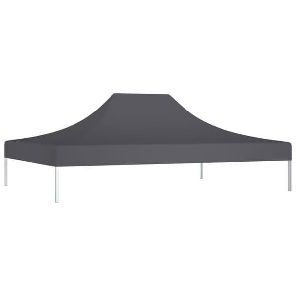 Juhlateltan katto4x3 m antrasiitti 270 g/m²