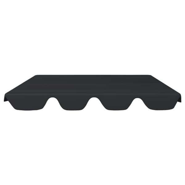 Reservtak för hammock svart 188/168x145/110 cm