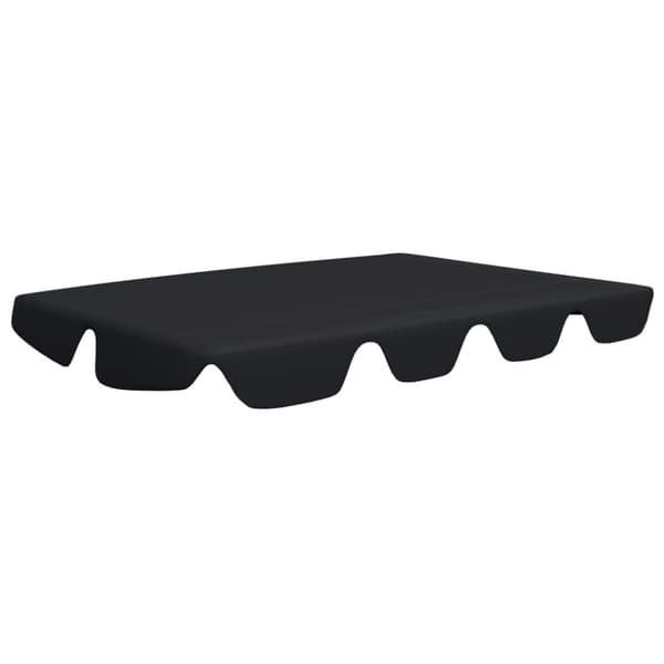 Reservtak för hammock svart 188/168x145/110 cm