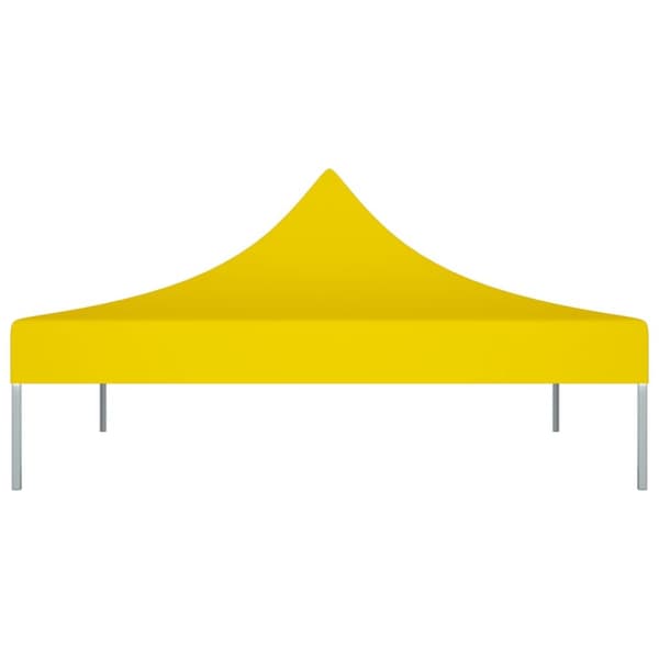 Tak till partytält 3x3 m gul 270 g/m²