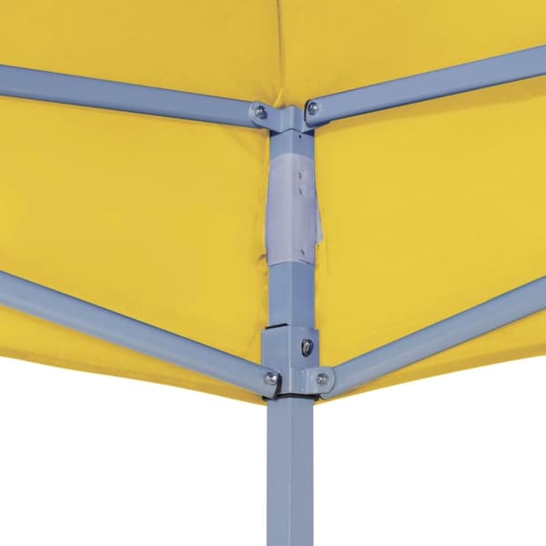 Tak till partytält 3x3 m gul 270 g/m²