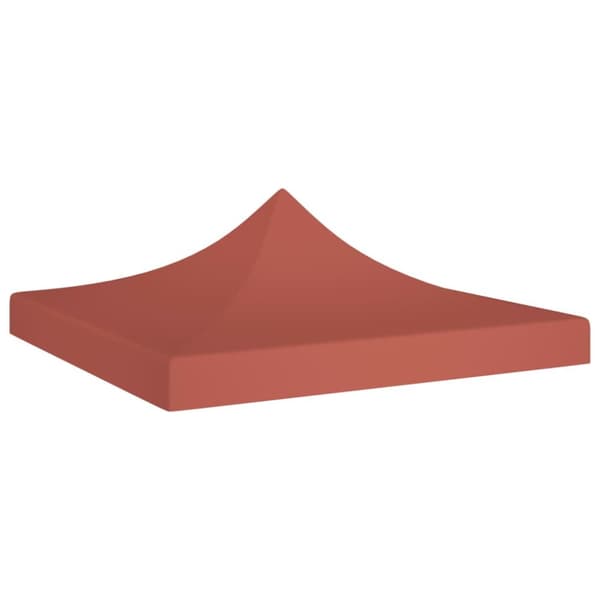 Tak till partytält 3x3 m terrakotta 270 g/m²