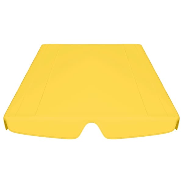 baldakin til havegynge 188/168x145/110 cm gul