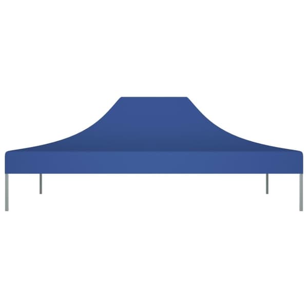 Tak till partytält 4x3 m blå 270 g/m²
