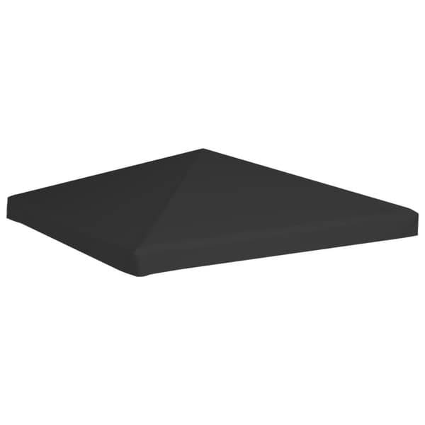 Paviljongtak 270 g/m² 3x3 m svart