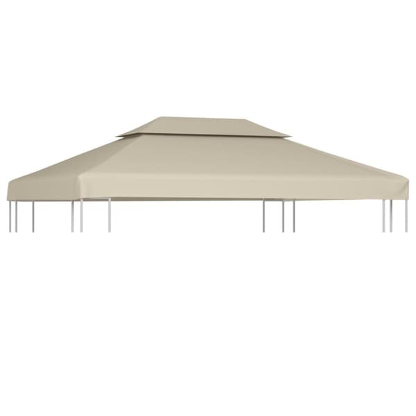 Paviljongtak 310 g/m² 3 x 4 m beige