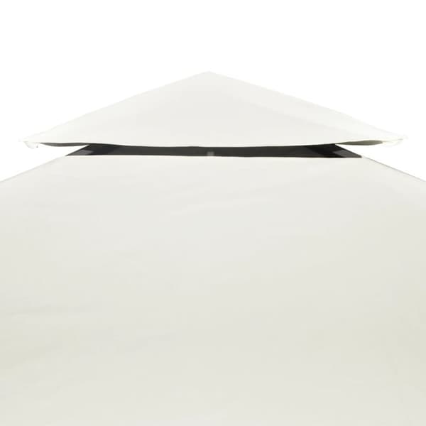 baldakin til pavillon 3x3 m 310 g/m² cremehvid