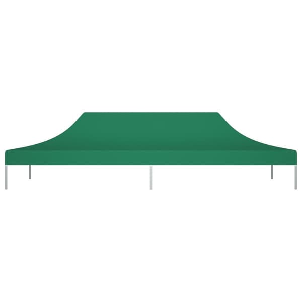 Juhlateltan katto 6x3 m vihreä 270 g/m²