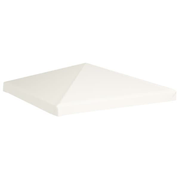 pavillontopdække 310 g/m² 3 x 3 m cremehvid