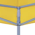 Miniatyrbillede 5 af 6: tag til festtelt 6x3 m 270 g/m² gul