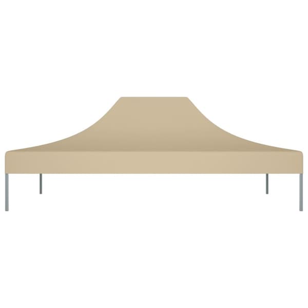 Juhlateltan katto 4,5x3 m beige 270 g/m²