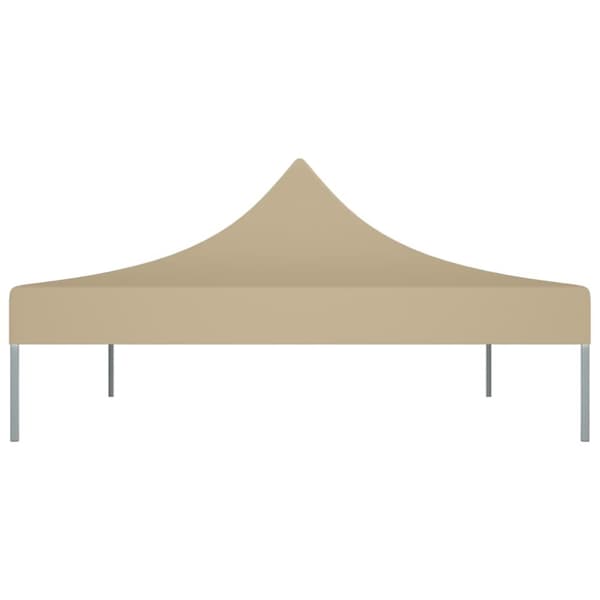 Juhlateltan katto 4,5x3 m beige 270 g/m²