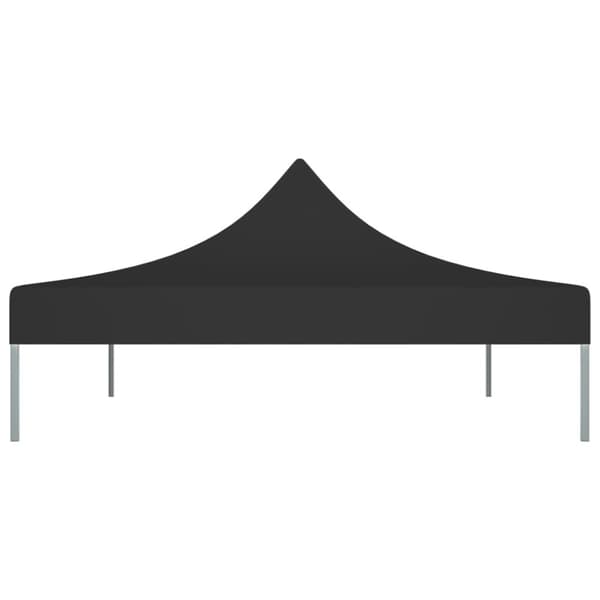 Tak till partytält 4,5x3 m svart 270 g/m²