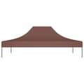Pikkukuva 3 / 6: Juhlateltan katto 4,5x3 m ruskea 270 g/m²
