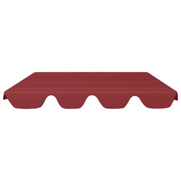 Reservtak för hammock vinröd 150/130x105/70 cm