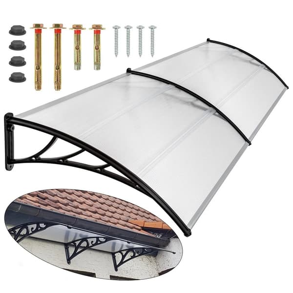 200 cm x 90 cm x 24 cm markitak för dörrar och fönster, robust och hållbar, super bärförmåga, bra flamskydd, lätt att montera