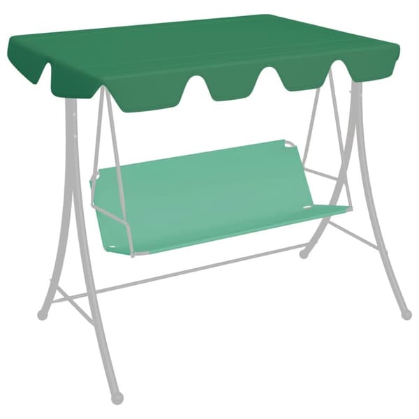 vidaXL Reservtak för hammock grön 150/130x105/70 cm -  Tak till partytält & lusthus