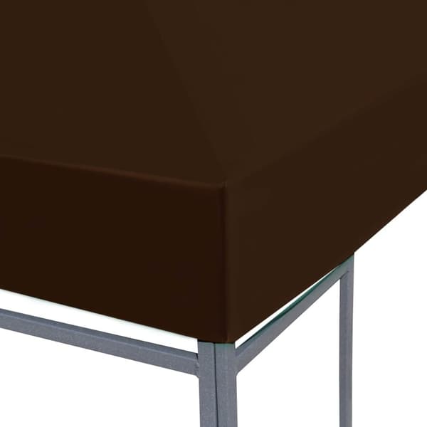 vidaXL Huvimajan katto 310 g/m² 3x4 m ruskea -  Katosten & huvimajojen irtokatot